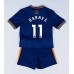Newcastle United Harvey Barnes #11 Barnkläder Tredje matchtröja till baby 2025-26 Kortärmad (+ Korta byxor) Billigt